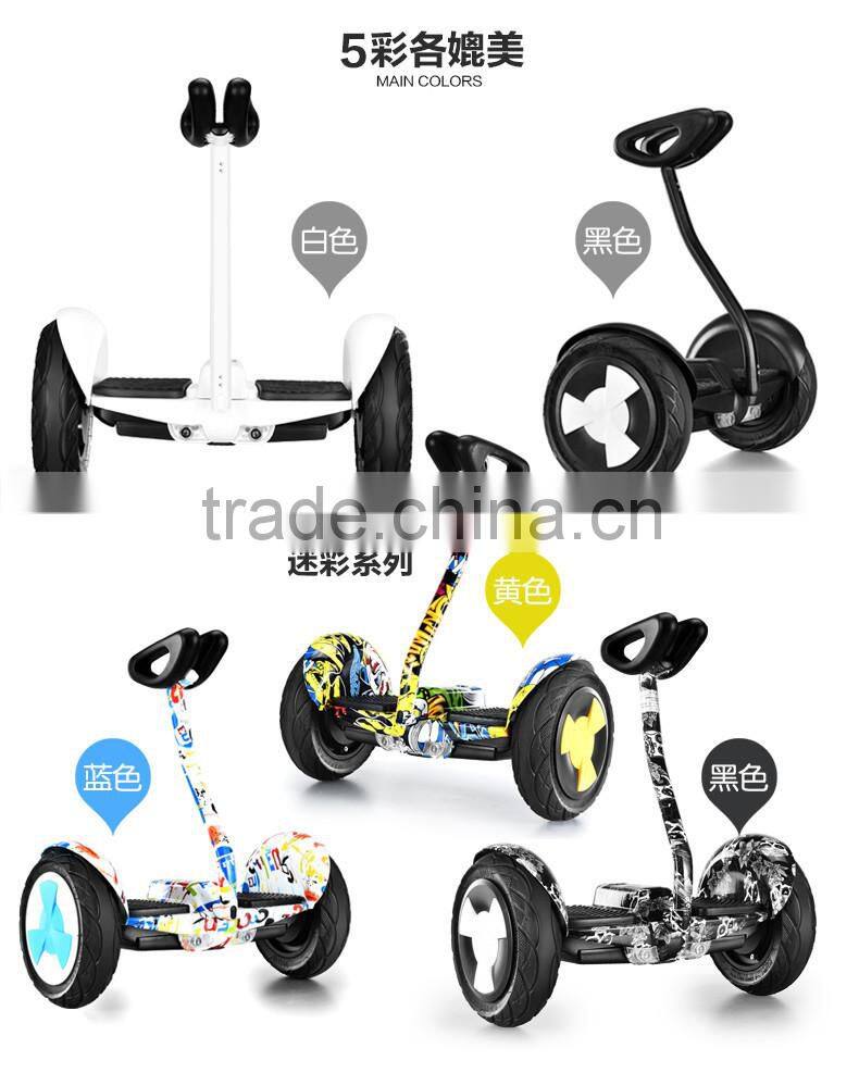2016 Xiaomi Minirobot smart self balancing standing scooter controled by IOS/Andriod APP electric handle hoverboard