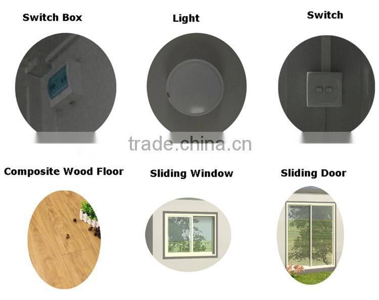 Well-designed Modular Mobile Prefab Villa with CE, ISO Certificates