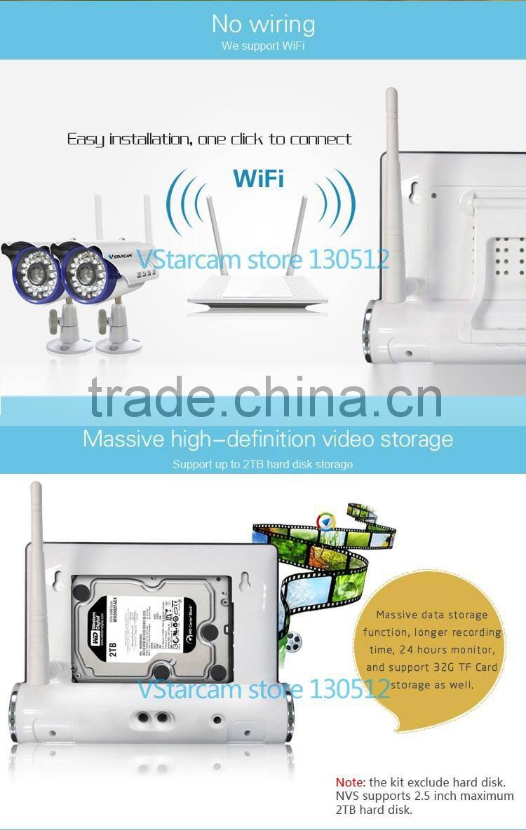 Trade Assurance Supplier VStarcam wifi infrared ip surveillance camera kit