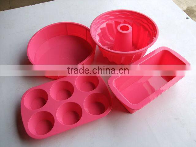 New Product Korean bbq grill table Non-stick Round Silicone pizza pan