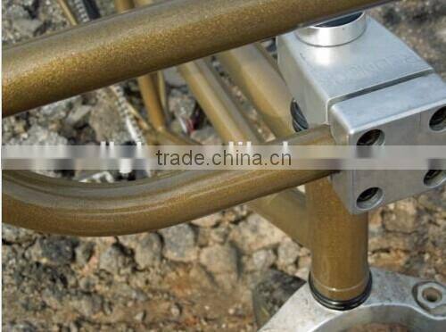 Dark brass metallic frame powder coatings spray paints