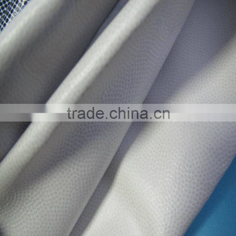 Sea Island and Polyester Suede Knitted Textile Fabric