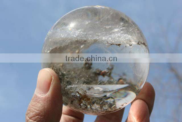 Clear Phantom Quartz crystal ball Language Option French
