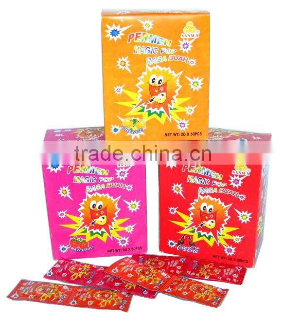 1g popping candy 1g*50pcs per box
