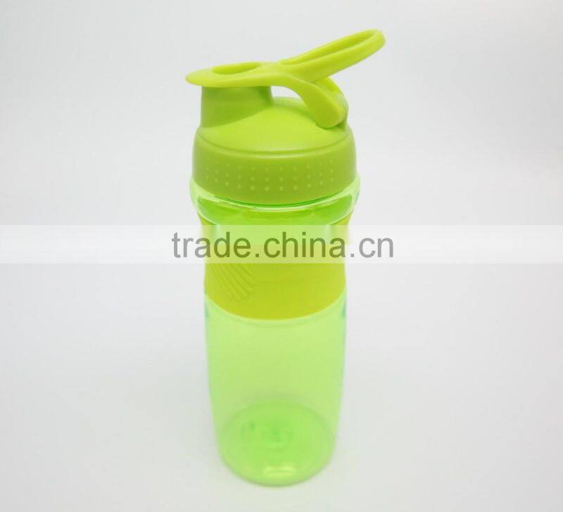 2015 hot plastic sports bottle joyshaker Mixer shake bottle cup gym protein bottle