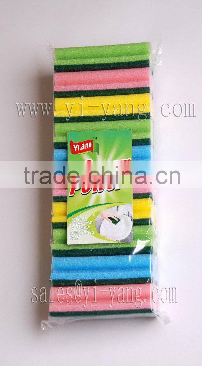 sponge dish scrubber