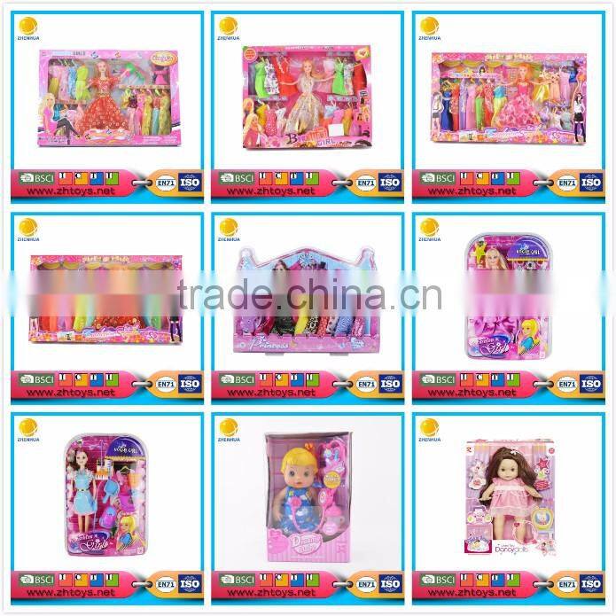 Sexi women hot doll and her bedroom wardrobe with many ornate long dress