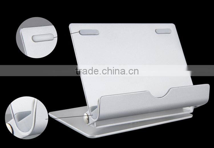 2016 Hot Sale 360 degree Rotating Adjustable Aluminum Tablet Stand For 13inch Tablet PC Display