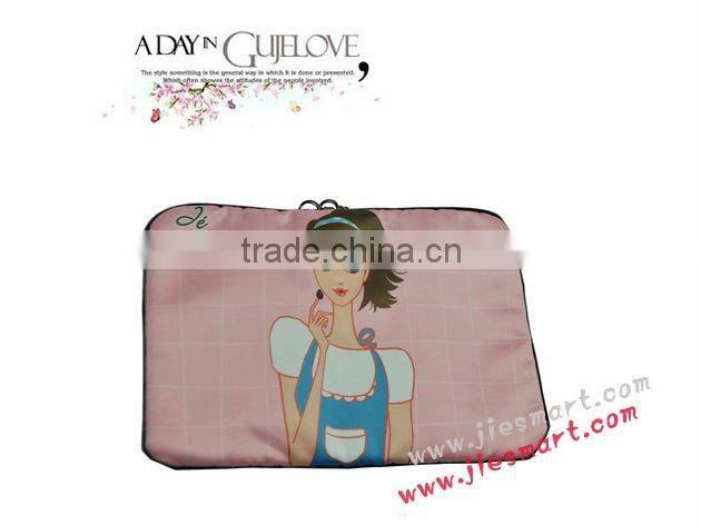 JSMART Laptop sleeve computer bag customized MOQ FREE giftware sublimation printing