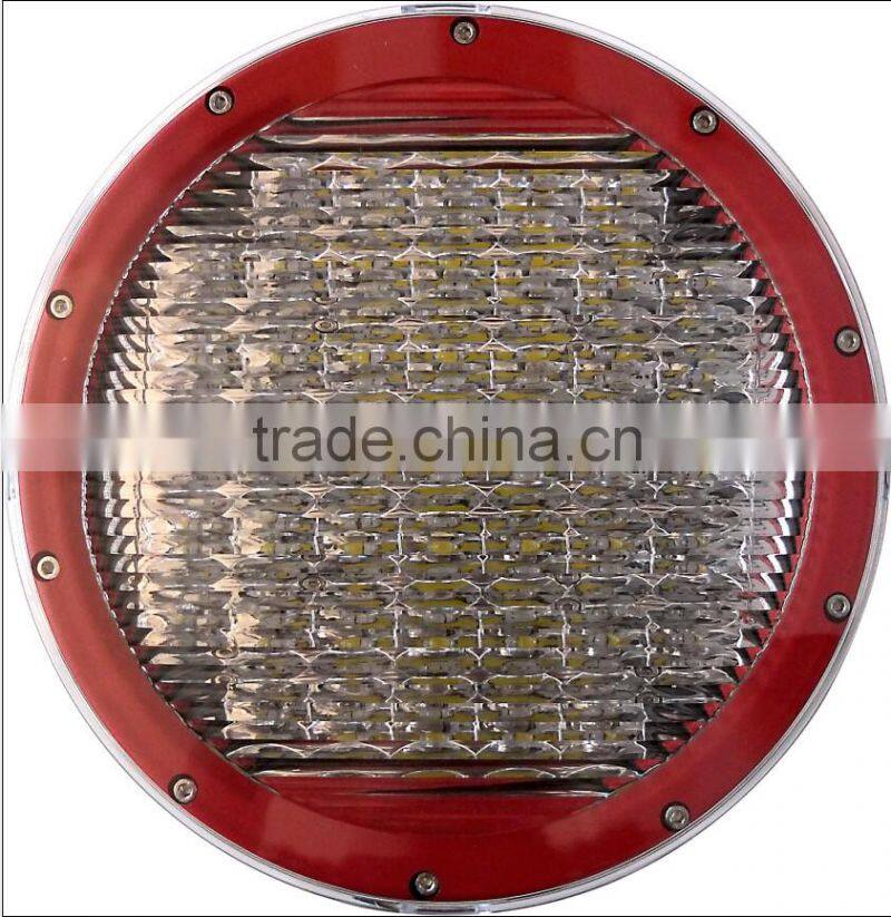 New arrival 10inch 225w led spotlight car accessories, round led 12v car spotlights LH-124