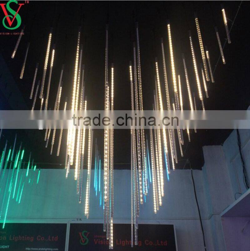 12V 50cm waterproof disposable meteor led shower light
