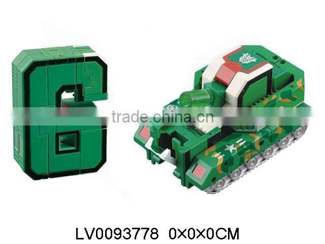 New educational toy cube transform robot toy