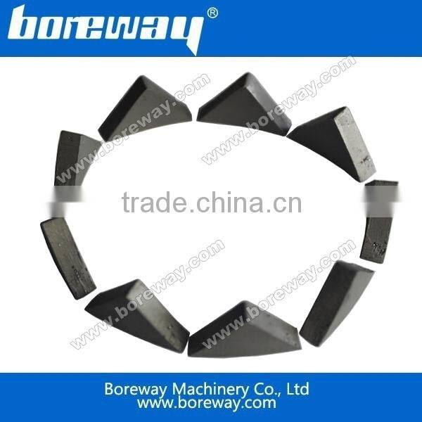 China manufacturer supply high quality corrugated diamond drill segment