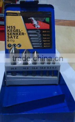 HSS Countersink Set 6pcs