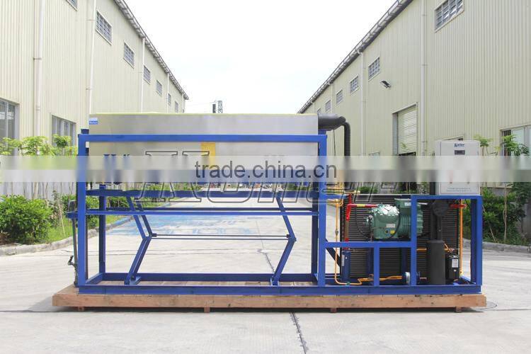 2016 New industrial 3TPD directly evaporated Edible ice block machine