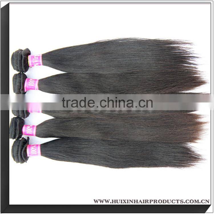 Unprocessed raw 100% virgin human hair, cambodian straight hair weave