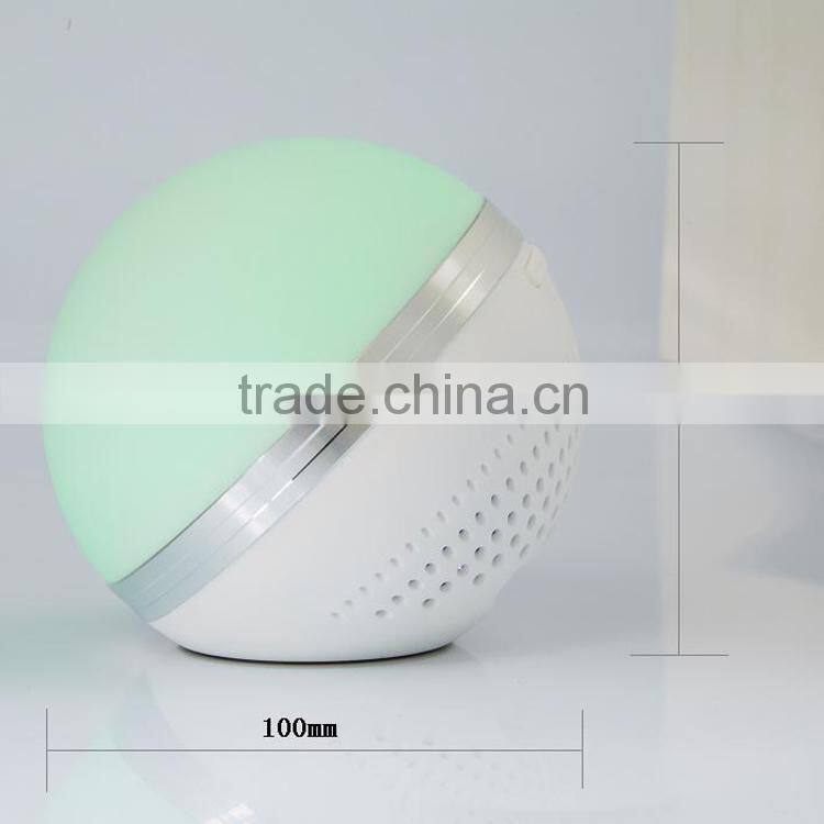 Factory supply, colorful led light global speaker bluetooth, portable wireless bluetooth speaker