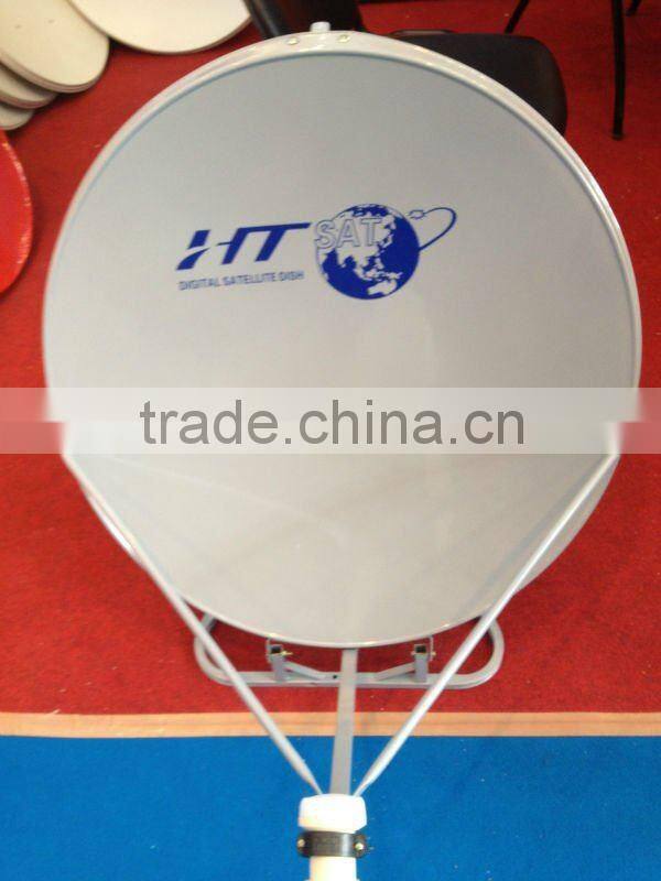 ku band 75cm*83cm satellite dish antenna & ku75 satellite dish