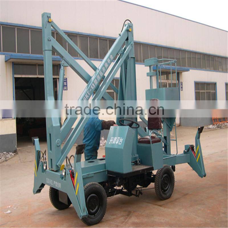 Articulated arm lift truck Hydraulic cherry picker