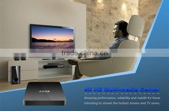 A95X Android 5.1 1G+8G Smart TV Box Amlogic S905 Quad Core 4K HD Media Player Kodi 16.1 Set-top Box