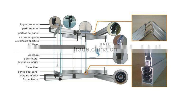 Special hotsell laminated glazing balcony window