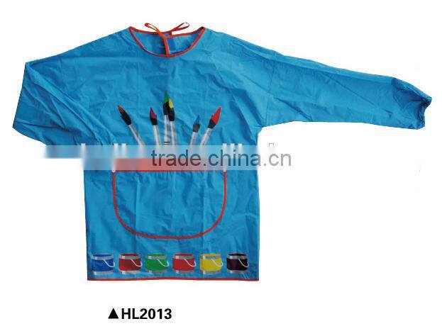 blue pvc children raincoat