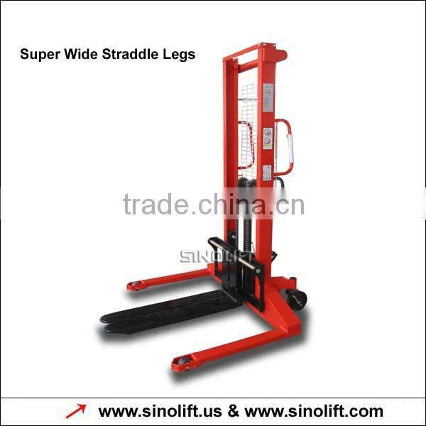Hot! Sinolift CTY Single or Duplex Mast Manual Hydraulic Stacker