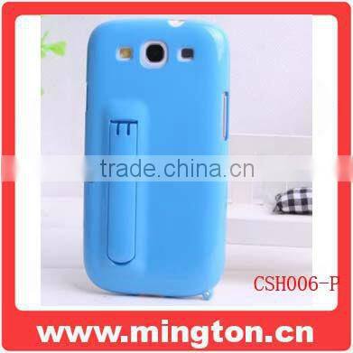 Plastic case stand pouch for samsung N7100