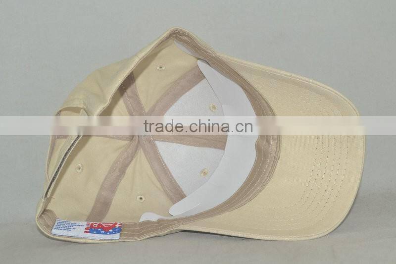 BLANK CAP / BASEBALL CAP / cream