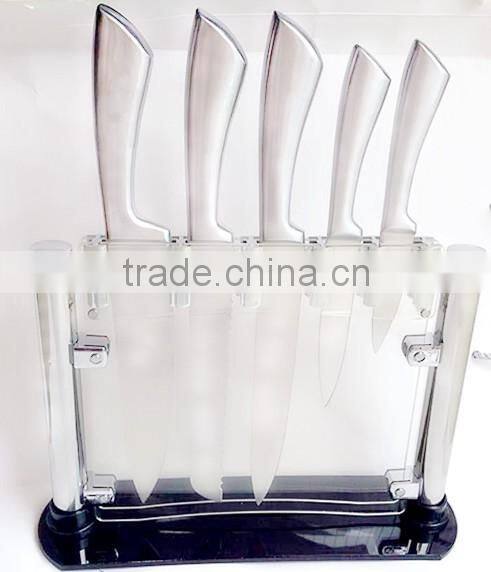 High Quality 5pcs Stainless Steel Kitchen Knives set HY-0610