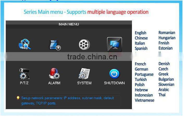 2016 IMSeye Smart Phone App low price online rohs h.264 8ch dvr nvr support wifi