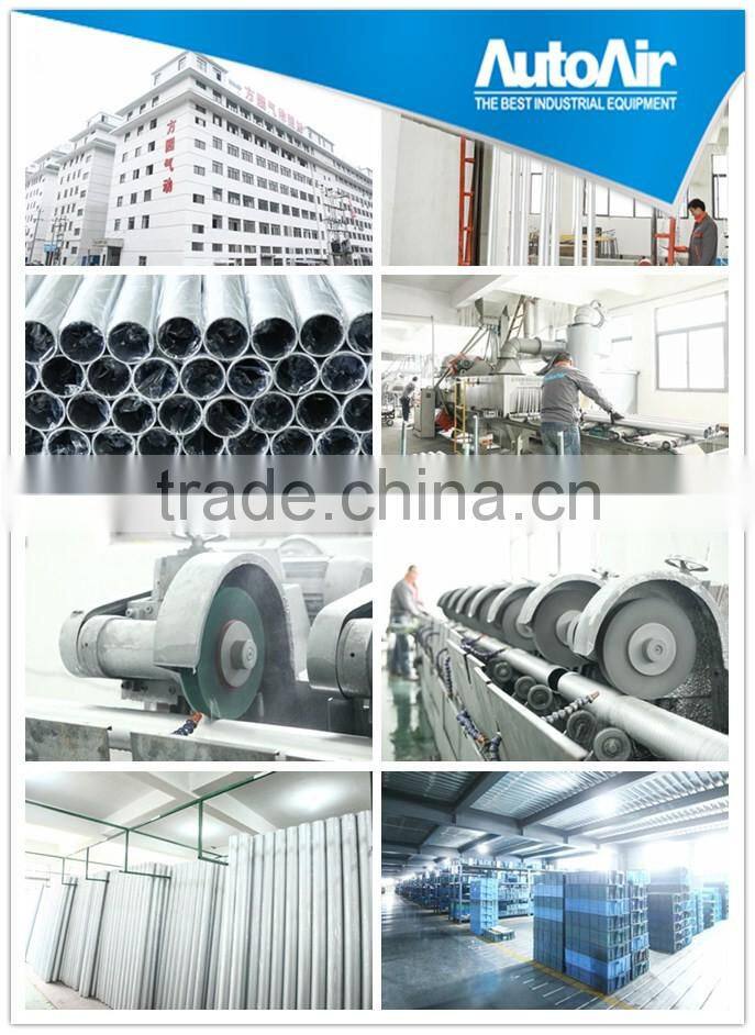 Festo type DFM series three 3 rod shaft cylinder