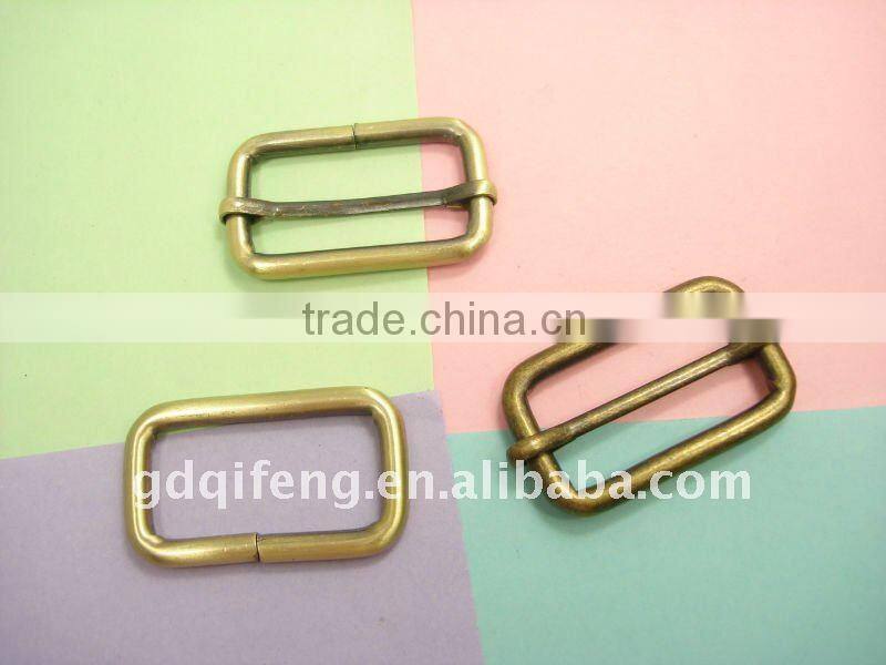 fashion accessories anti brass metal adjust belt buckle without pin for women bags 48*29mm