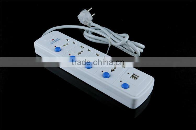 hot selling 4 usb power socket, switch socket, internal socket outlet