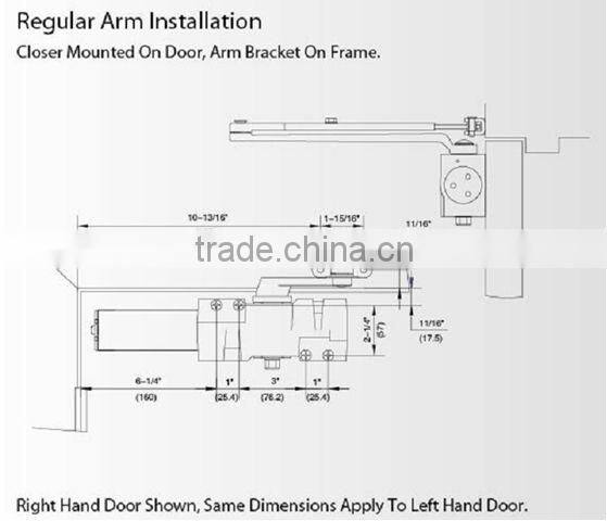 Heavy duty garage door closer latest door closers UL listed