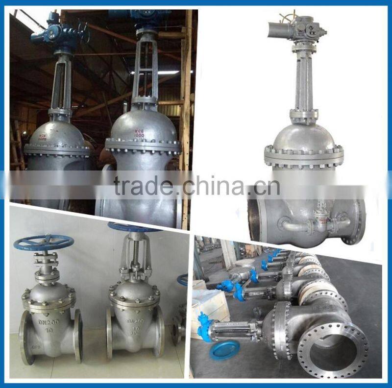 stainless steel cf8 gate valve with extension stem
