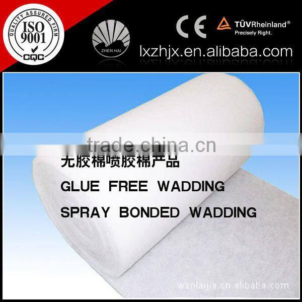 nonwoven polyester felt, 100% polyester wadding,acoustic wadding