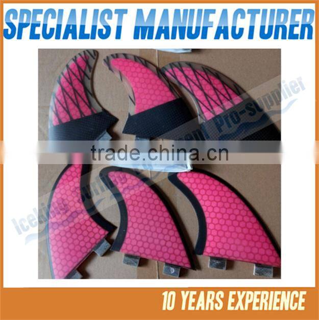 Wholesaler hot selling FCS G5 size surfing fins/ surfboard fins