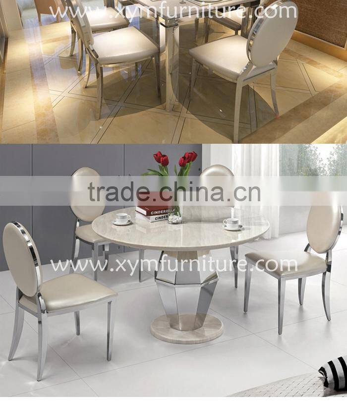 Romantic Style Beautiful Stainless Steel Banquet Chair