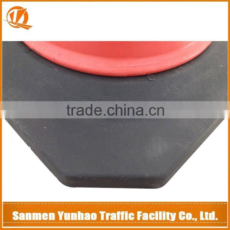 Alibaba express wholesale orange 1M 5KGS traffic cone from china