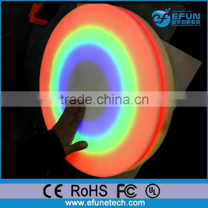 wifi control portable round touch sensitive interactive led fun dance floor games