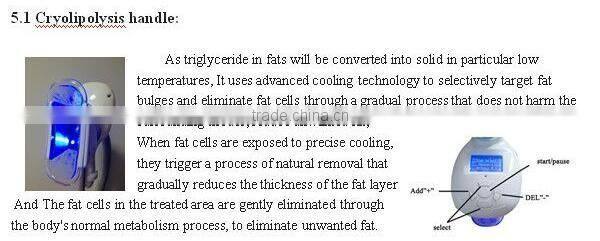 portabl device RF cavitation cryo lipo laser machine body slimming