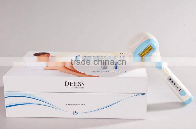 Manufacturer high quality permanent hair removal DEESS GP5803 ipl photofacial machine for home use
