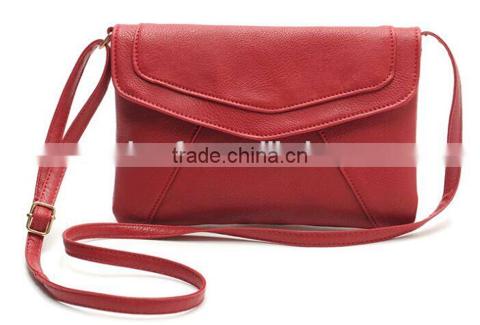 PU Leather Envelope Shoulder Crossbody Bag Clutch Bag