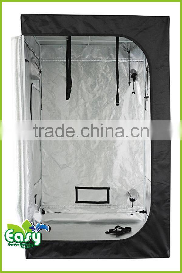 Hydropoinics Complete indoor grow tent kits 80x80x160cm with DWC bucket, LED grow light and ventilation equipment