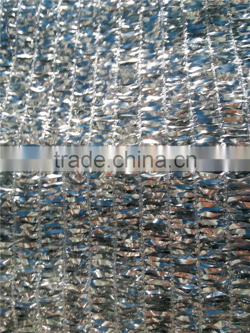 warp knitted aluminum shade net for agriculture