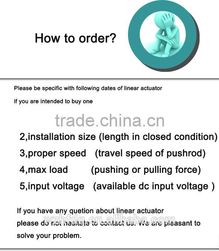 2inches heavy duty linear actuator multifunctional linear actuator.