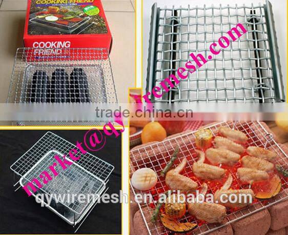 Factory BBQ mesh Perforated crimped wire mesh for barbecue with best price and quality