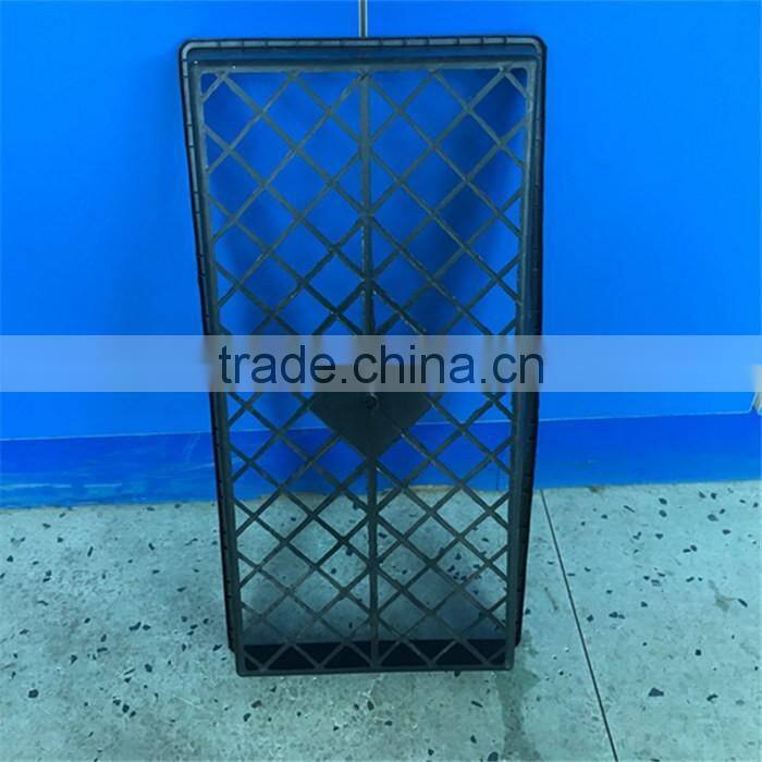 Small holes Hydroponics Plastic Net Pots square flower pot/garden pot