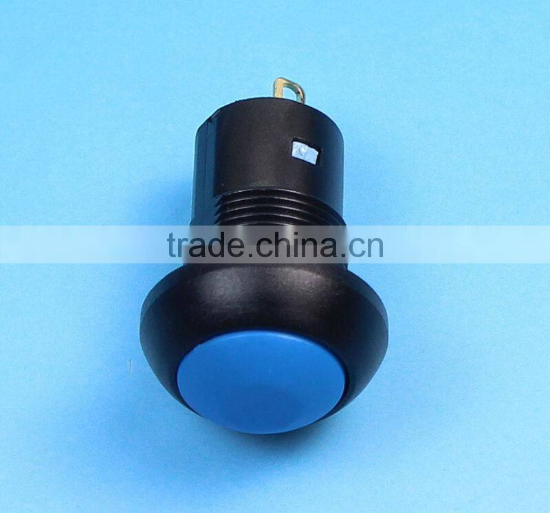 12mm latching waterproof push button switch